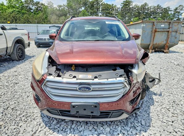 1FMCU0GD5JUB95609 2018 FORD ESCAPE Brown Front view