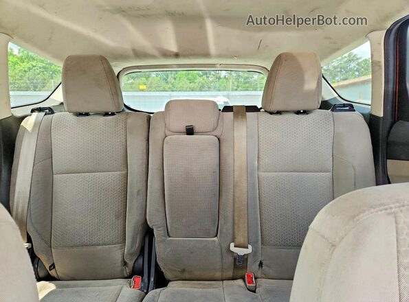 1FMCU0GD5JUB95609 2018 FORD ESCAPE Brown Rear seats view