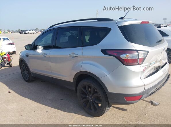 1FMCU0GD5JUC05751 2018 FORD ESCAPE Silver Задня ліва чверть
