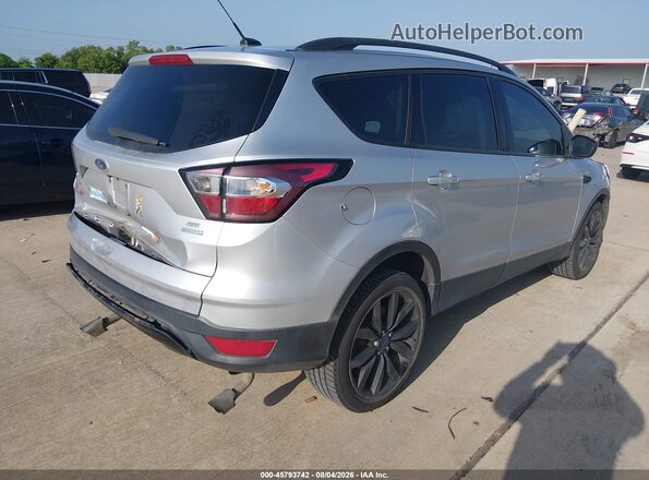 1FMCU0GD5JUC05751 2018 FORD ESCAPE Silver Задня права чверть