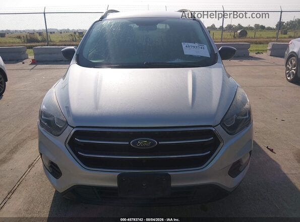 1FMCU0GD5JUC05751 2018 FORD ESCAPE Silver Вид щитка приладів