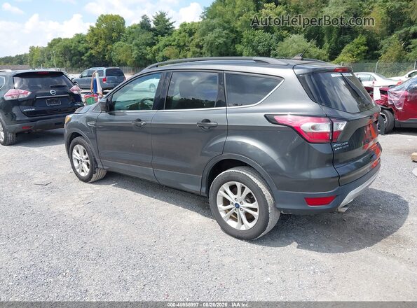 1FMCU0GD5JUD14355 2018 FORD ESCAPE Gray Tył lewy