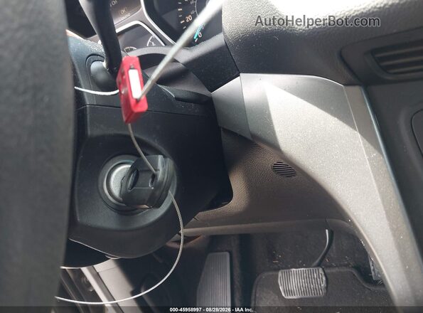1FMCU0GD5JUD14355 2018 FORD ESCAPE Gray Widok deski rozdzielczej