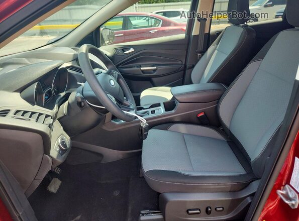 1FMCU0GD5KUA54282 2019 FORD ESCAPE Red წინა სალონის ხედი