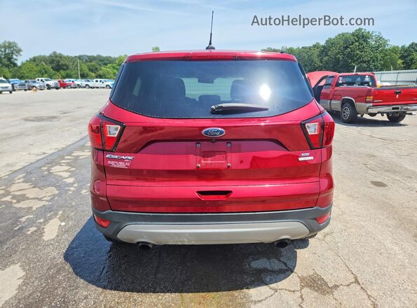 1FMCU0GD5KUA54282 2019 FORD ESCAPE Red უკანა ხედი