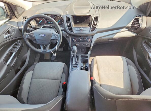 1FMCU0GD5KUA64276 2019 FORD ESCAPE Белый Вид панели приборов