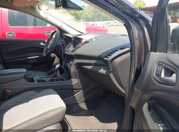 1FMCU0GD5KUA67825 2019 FORD ESCAPE Gray Widok wnętrza z przodu