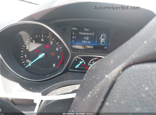 1FMCU0GD5KUA67825 2019 FORD ESCAPE Gray Widok tylnych siedzeń