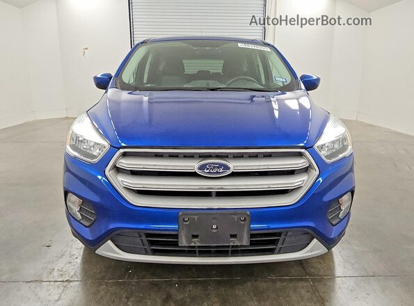 1FMCU0GD5KUB31118 2019 FORD ESCAPE Blue Вид спереду