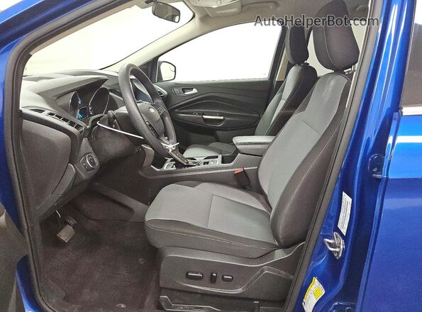 1FMCU0GD5KUB31118 2019 FORD ESCAPE Blue Вид салону спереду