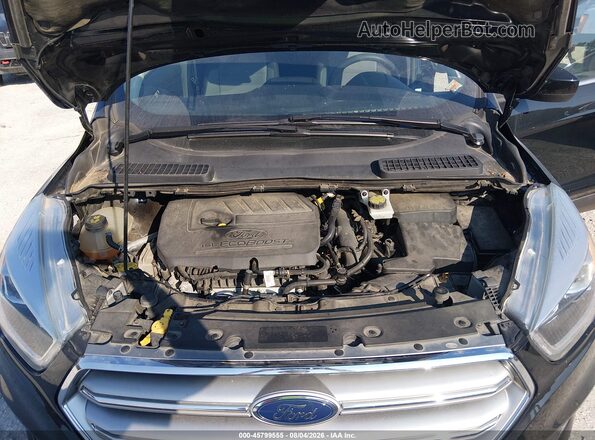 1FMCU0GD6HUA02605 2017 FORD ESCAPE Black უკანა ხედი