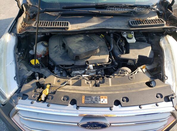 1FMCU0GD6HUA88174 2017 FORD ESCAPE Gray Вид підкапотного простору