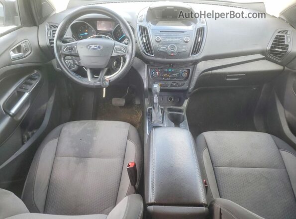 1FMCU0GD6HUC18325 2017 FORD ESCAPE Gray Dashboard view