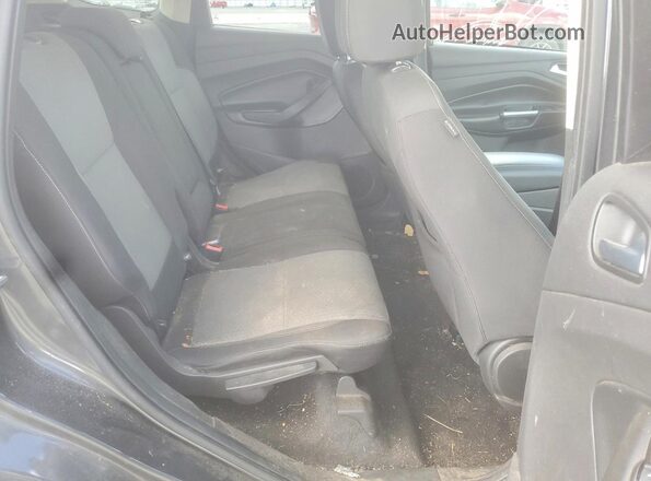 1FMCU0GD6HUC18325 2017 FORD ESCAPE Gray Rear interior view