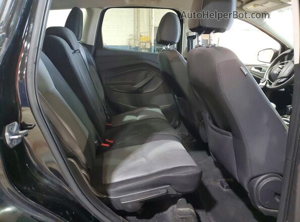 1FMCU0GD6HUD52574 2017 FORD ESCAPE Black უკანა სალონის ხედი