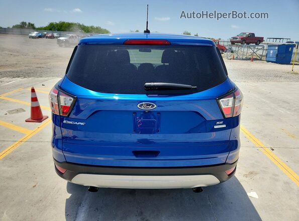 1FMCU0GD6HUE05516 2017 FORD ESCAPE Blue Rear view