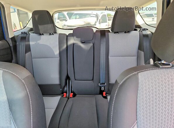 1FMCU0GD6HUE05516 2017 FORD ESCAPE Blue Rear seats view