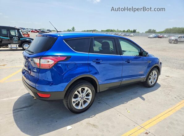 1FMCU0GD6HUE05516 2017 FORD ESCAPE Blue Rear right