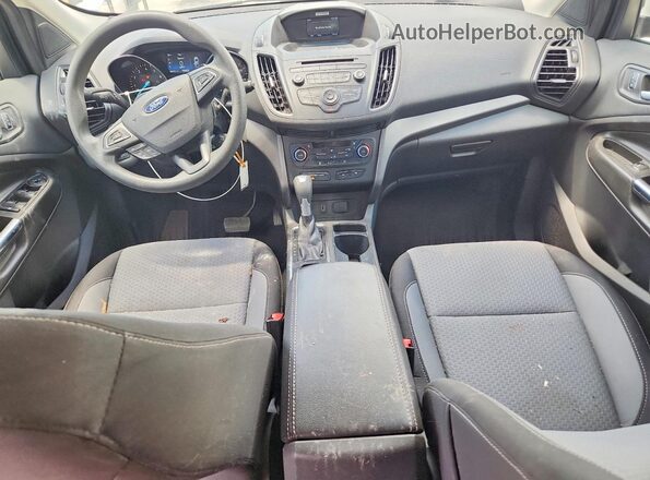 1FMCU0GD6HUE43621 2017 FORD ESCAPE White Widok deski rozdzielczej