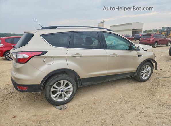 1FMCU0GD6HUE92835 2017 FORD ESCAPE Желто-коричневый Задняя правая четверть