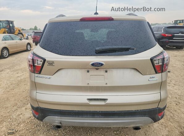 1FMCU0GD6HUE92835 2017 FORD ESCAPE Желто-коричневый Вид сзади