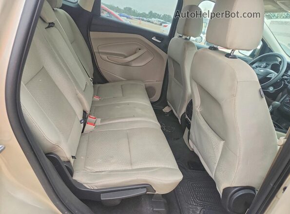 1FMCU0GD6HUE92835 2017 FORD ESCAPE Желто-коричневый Вид задней части салона