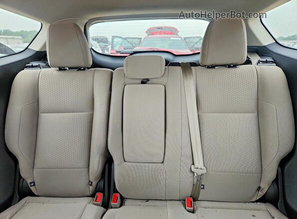 1FMCU0GD6HUE92835 2017 FORD ESCAPE Желто-коричневый Вид задних сидений