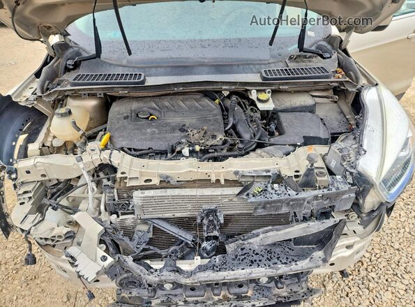 1FMCU0GD6HUE92835 2017 FORD ESCAPE Желто-коричневый Вид подкапотного пространства