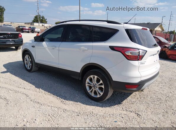 1FMCU0GD6JUA11214 2018 FORD ESCAPE White Rear left