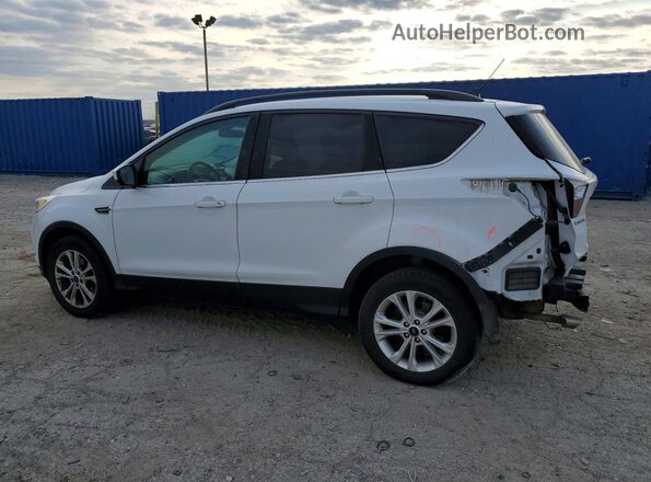 1FMCU0GD6JUB10244 2018 FORD ESCAPE White Задня ліва чверть