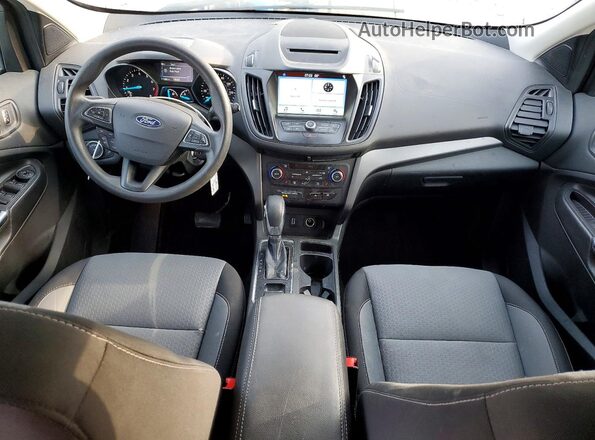 1FMCU0GD6JUB10244 2018 FORD ESCAPE White Вид панелі приладів