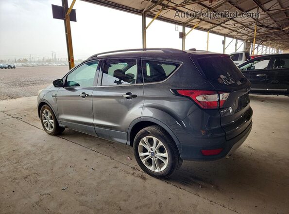 1FMCU0GD6JUB28338 2018 FORD ESCAPE Gray Հետևի ձախ