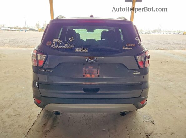 1FMCU0GD6JUB28338 2018 FORD ESCAPE Gray Հետևի տեսք