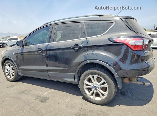 1FMCU0GD6JUC36894 2018 FORD ESCAPE Black უკანა მარცხენა
