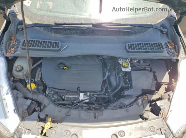 1FMCU0GD6JUC36894 2018 FORD ESCAPE Black ძრავის განყოფილების ხედი