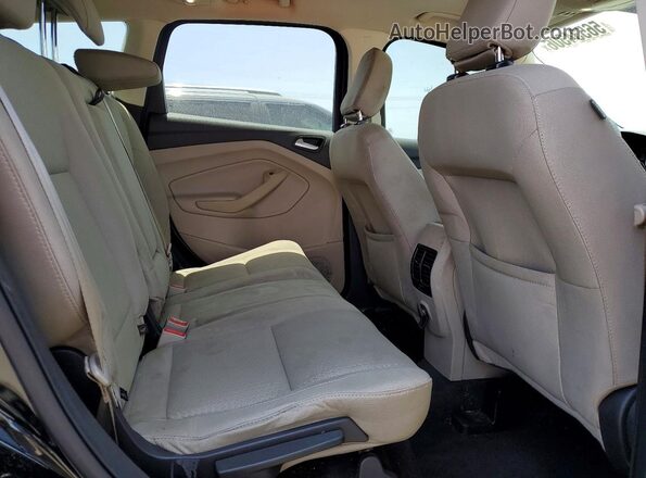 1FMCU0GD6JUC36894 2018 FORD ESCAPE Black უკანა სალონის ხედი