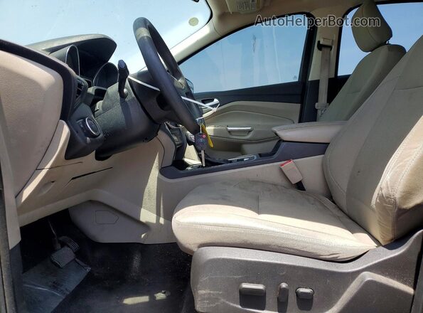 1FMCU0GD6JUC36894 2018 FORD ESCAPE Black წინა სალონის ხედი