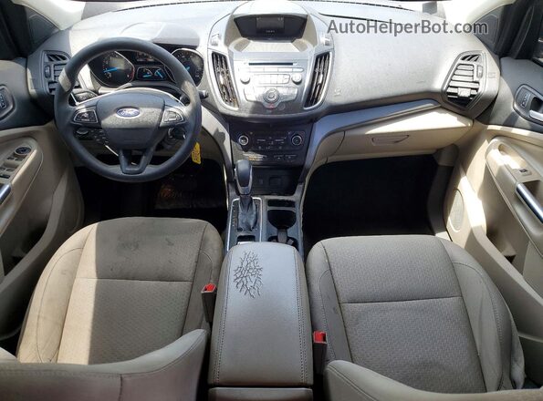 1FMCU0GD6JUC36894 2018 FORD ESCAPE Black წინა პანელის ხედი