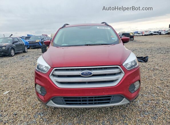 1FMCU0GD6JUD03199 2018 FORD ESCAPE Maroon Vista frontal