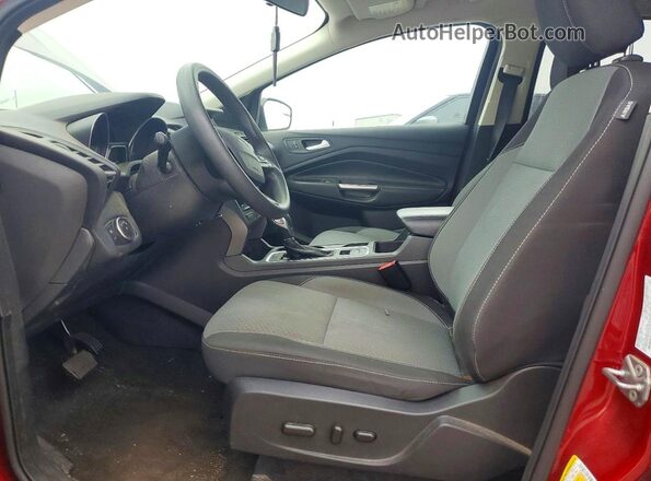 1FMCU0GD6JUD03199 2018 FORD ESCAPE Maroon Vista interior delantera