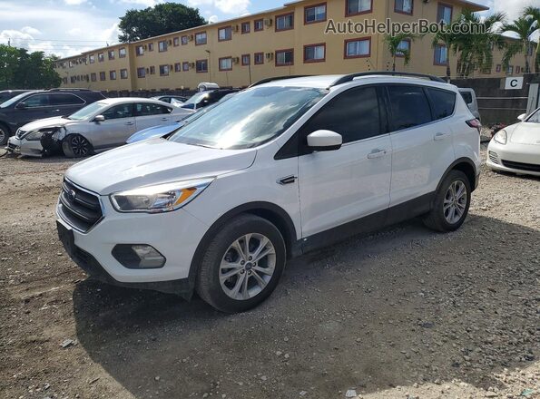 1FMCU0GD6JUD38289 2018 FORD ESCAPE White Հետևի ձախ