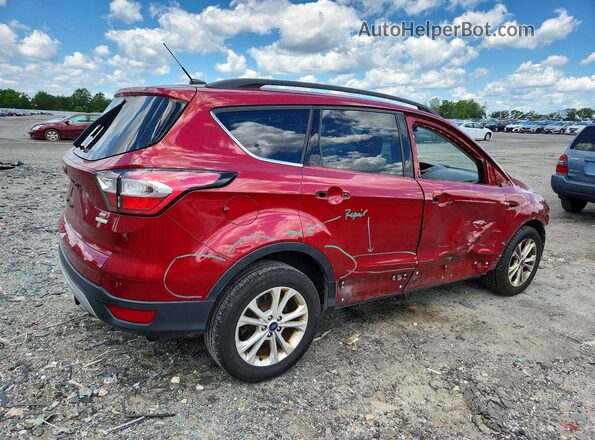 1FMCU0GD6JUD49860 2018 FORD ESCAPE Red Задня права чверть