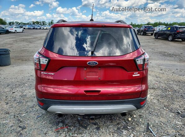 1FMCU0GD6JUD49860 2018 FORD ESCAPE Red Вид ззаду