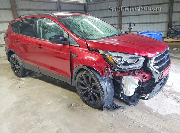 1FMCU0GD6JUD54413 2018 FORD ESCAPE Maroon წინა მარჯვენა