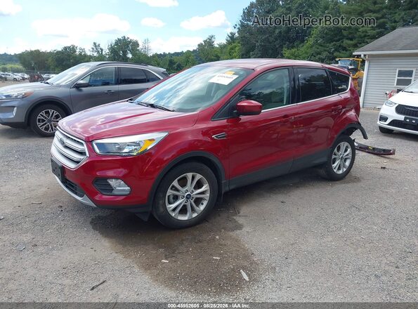 1FMCU0GD6KUA14227 2019 FORD ESCAPE Red Vista tres cuartos delantera izquierda