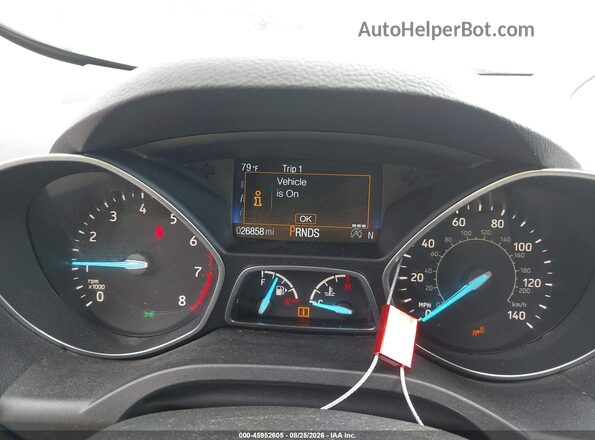 1FMCU0GD6KUA14227 2019 FORD ESCAPE Red Vista de los asientos traseros