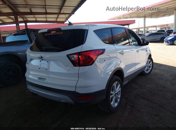 1FMCU0GD6KUB04851 2019 FORD ESCAPE Белый Задняя правая четверть