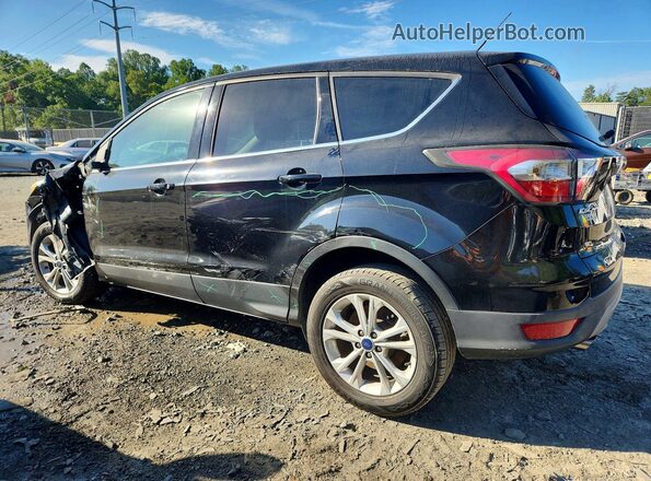 1FMCU0GD7HUA20644 2017 FORD ESCAPE Black Trasero izquierdo