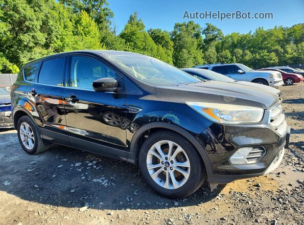 1FMCU0GD7HUA20644 2017 FORD ESCAPE Black Delantero derecho