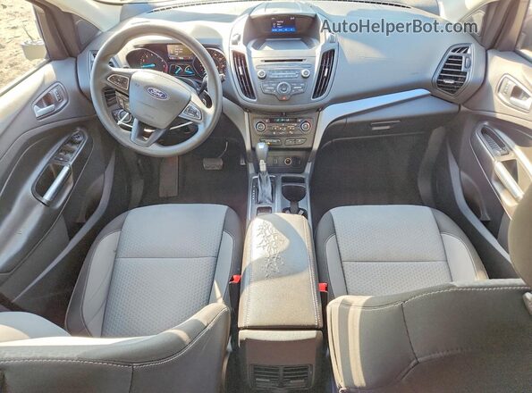 1FMCU0GD7HUA20644 2017 FORD ESCAPE Black Vista del salpicadero